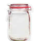 4pcs Travel Accessories Transparent Sealed Bag Simple Baggage